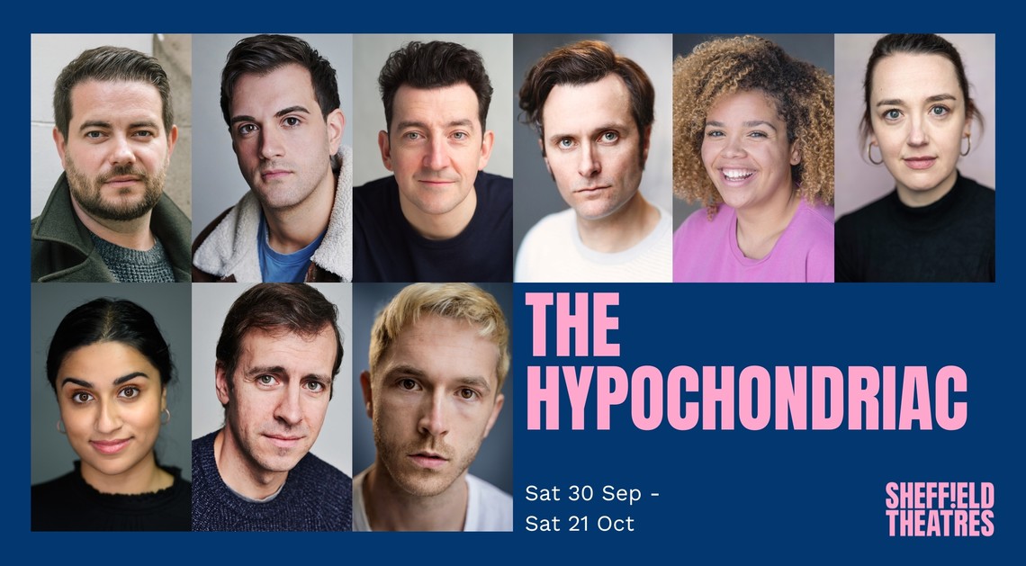 Cast announced for The Hypochondriac Sheffield Theatres
